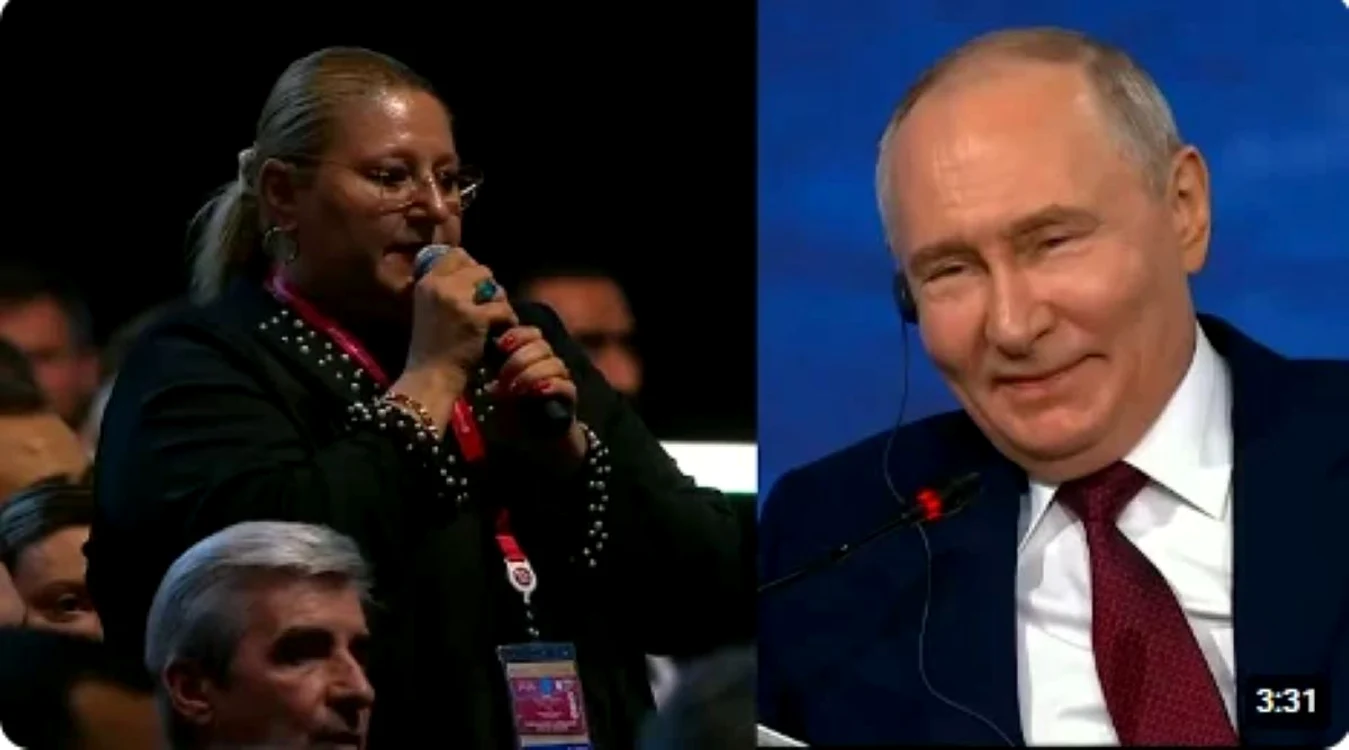 Diana Șoșoacă și Vladimir Putin