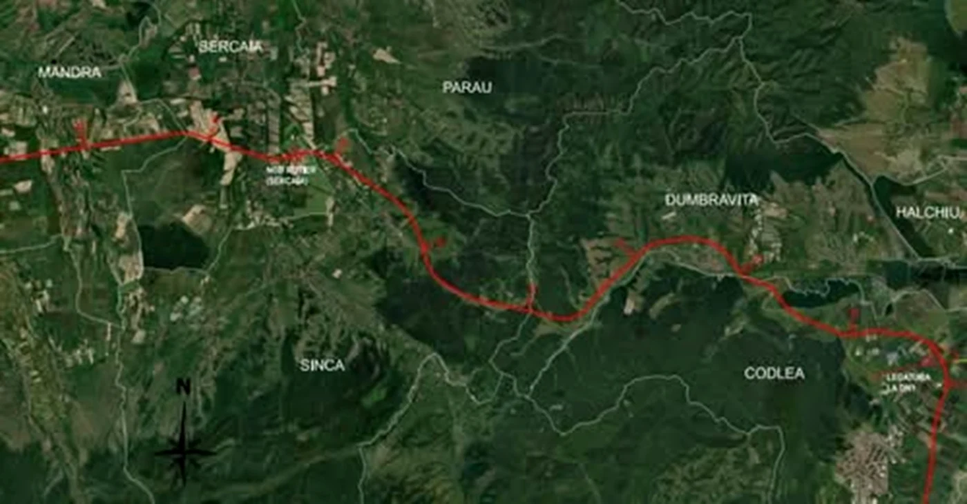 Autostrada Făgăraș – Brașov a obținut acordul de mediu. Foto: brașovmetropolitan.ro