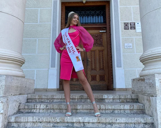 Rafaela a câștigat concursul din România FOTO arhivă personală 