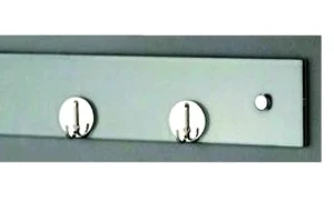 cuier din sticlă securizată,  3 suporturi din oţel, la kika jpeg