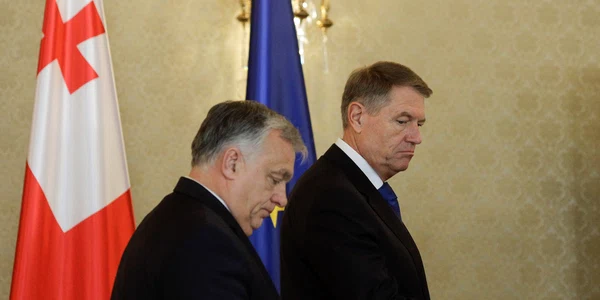 Viktor Orban si Klaus Iohannis FOTO Inquam Photos / George Calin