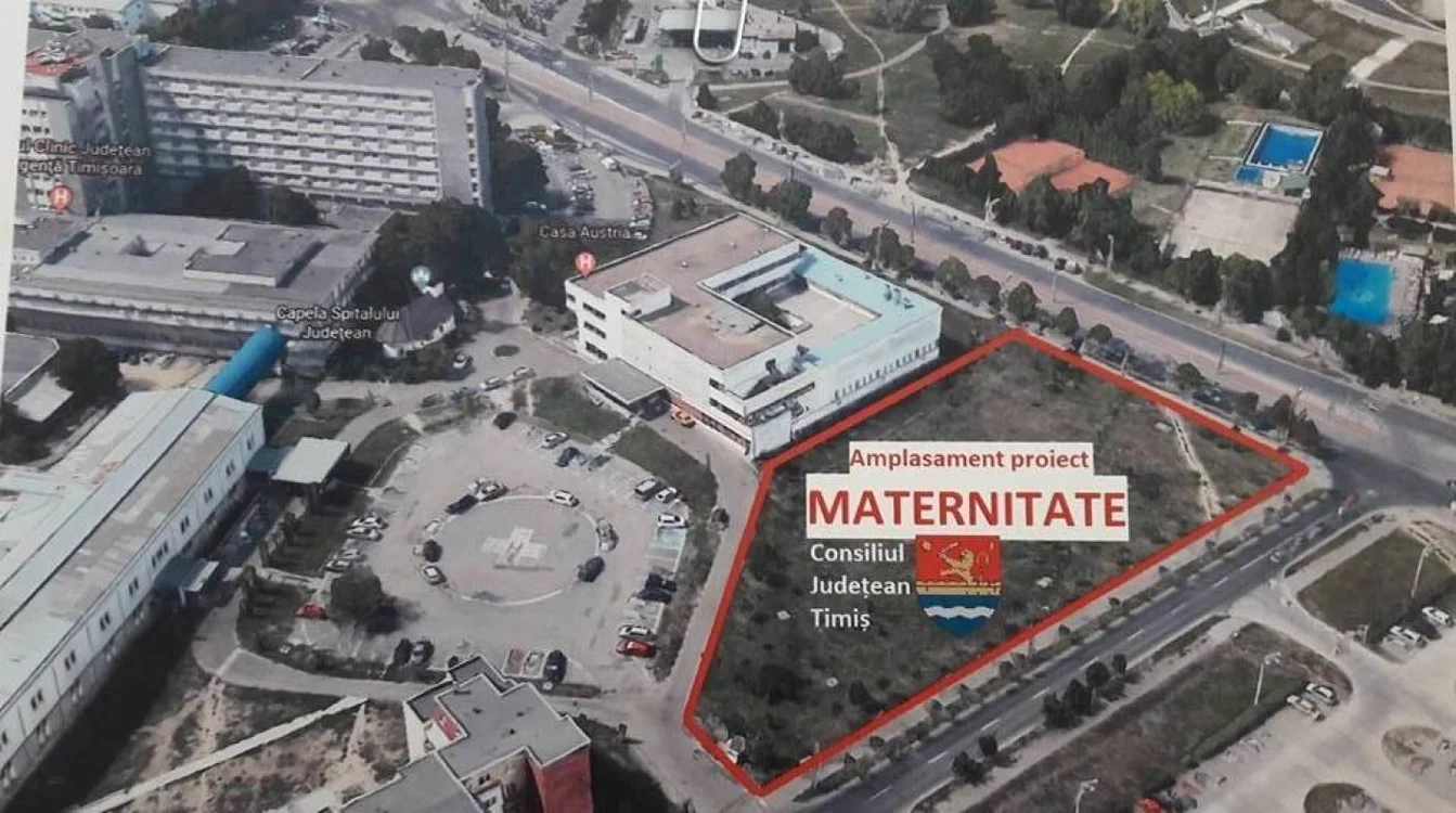 Noua maternitate din Timişoara se va construi lână Casa Austria