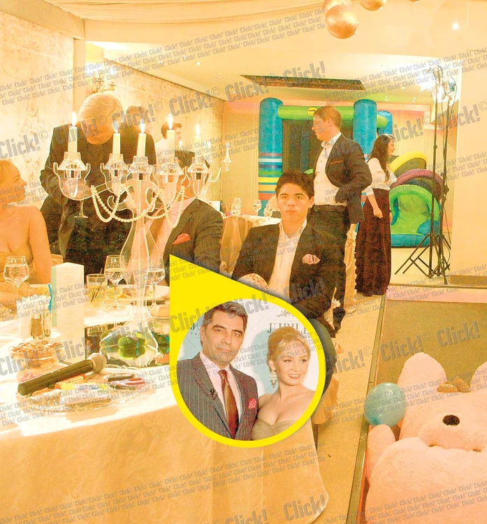 Marcel Toader a venit împreună cu noua iubită și a stat la masă lângă ea și fiul lui (Fotografii: Roberto Sălceanu)