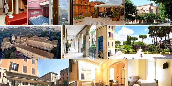Conventurile din inima Romei oferă cazări accesibile pelerinilor și turiștilor Colaj DMS