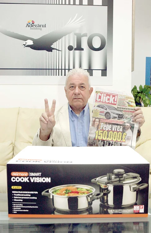 Constantin Negru a câştigat un set de oale cu semi-presiune