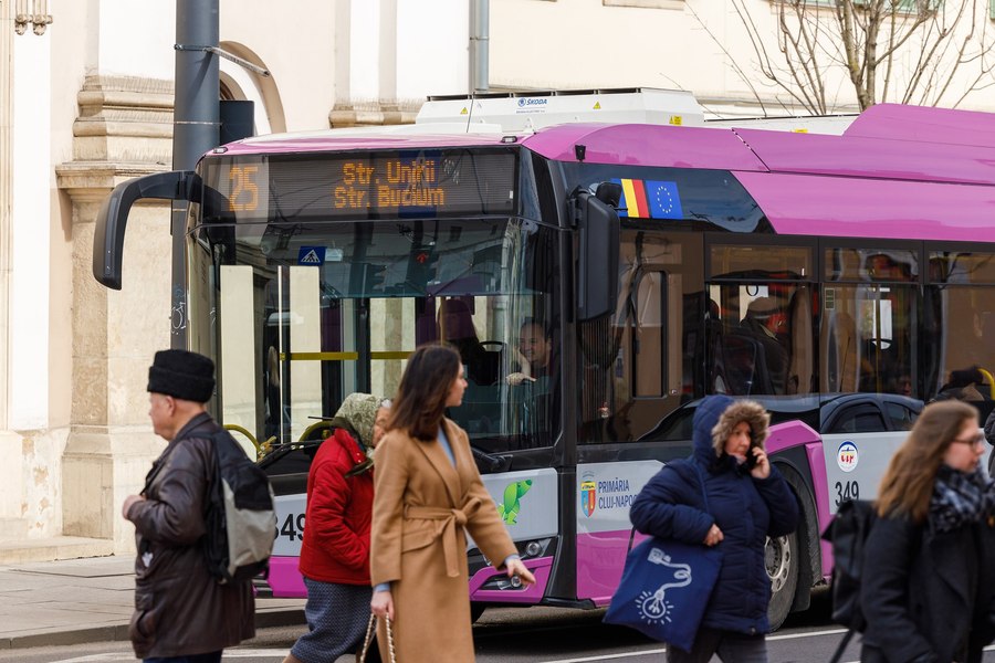 Cum vor circula mijloacele de transport public în Cluj de Ziua Unirii. Mai multe linii vor fi suplimentate 