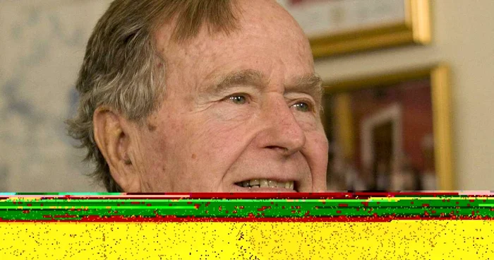 Fostul preşedinte american, George H.W.Bush FOTO Reuters