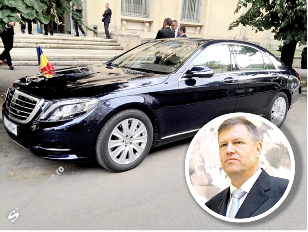 
    Limuzina preşedintelui  este Mercedes S-KlasseFoto: stiripesurse.ro  