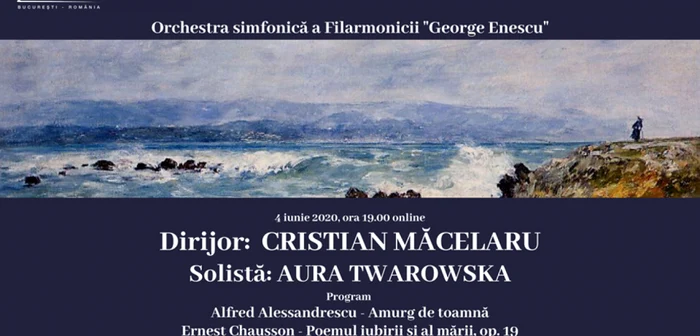 afis concert Macelaru si Twarowska 4 iunie