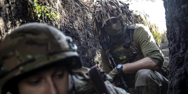 Soldați ucrainieni pe frontul din Ucraina oct 2023 FOTO Profimedia (1) jpg