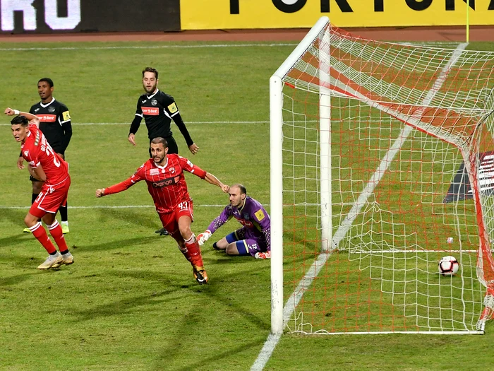 Montini a dat două goluri în meciul cu Poli Iaşi