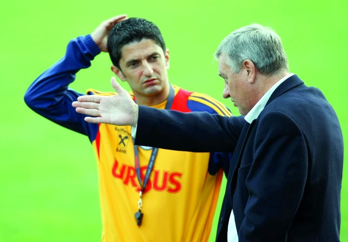 
    Răzvan Lucescu  şi Mircea Sandu  