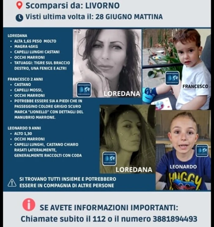 Loredana Elena Chimu scomparsa jpg