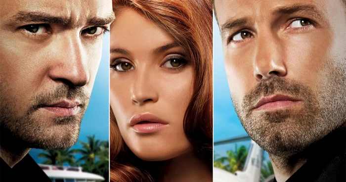 Justin Timberlake, Gemma Arterton şi Ben Affleck în "Joc riscant" FOTO Odeon Film