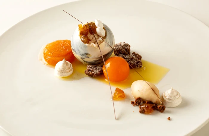 Desert cu castane realizat la IKA/Culinary Olympics. FOTO savor.blog