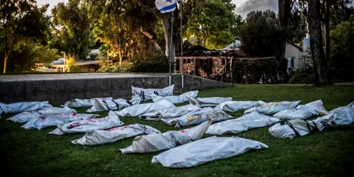 Cadavrele teroristilor Hamas care au atacat Be’eri FOTO Profimedia jpg