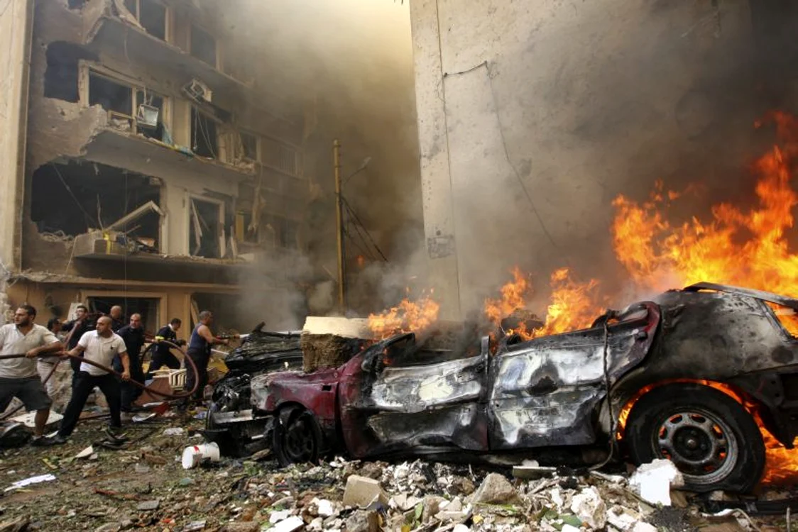 Explozia s-a produs într-un cartier locuit de creştini. (Foto: Reuters)