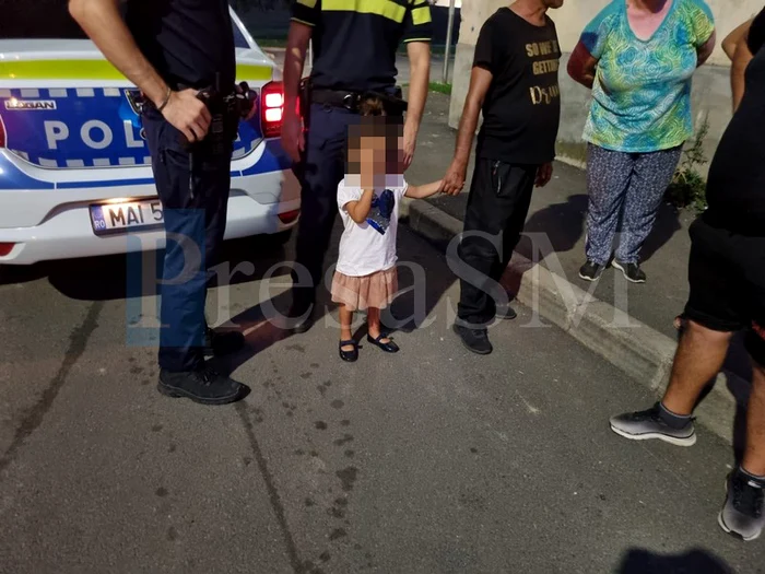 Polițiștii au fost alertați și au intervenit de urgență / Sursa foto: presasm.ro