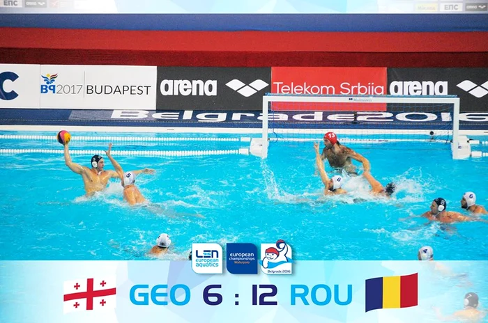 România n-a avut nici o emoţie contra Georgiei