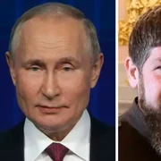 Vladimir Putin, Ramzan Kadîrov și Evgheni Prigojin