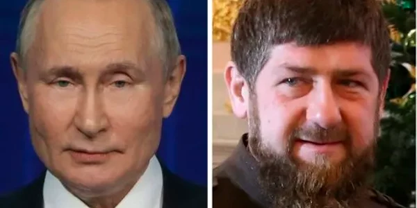 Vladimir Putin, Ramzan Kadîrov și Evgheni Prigojin