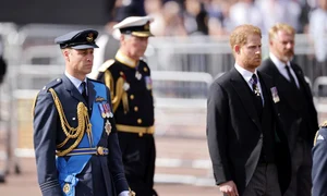 Printul William Printul Harry funeralii regina Elisabeta foto EPA EFE