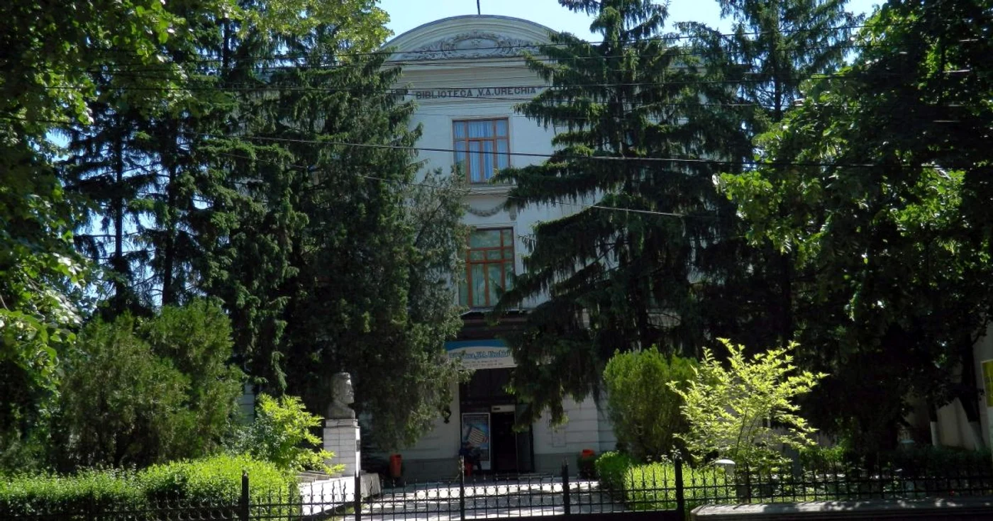 Sediul central al bibliotecii FOTO Arhivă