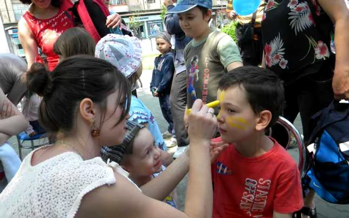 În fiecare zi de miercuri la Ploieşti se desfăşoară „Vacanţa Copiilor“. FOTO Adevărul Ploieşti