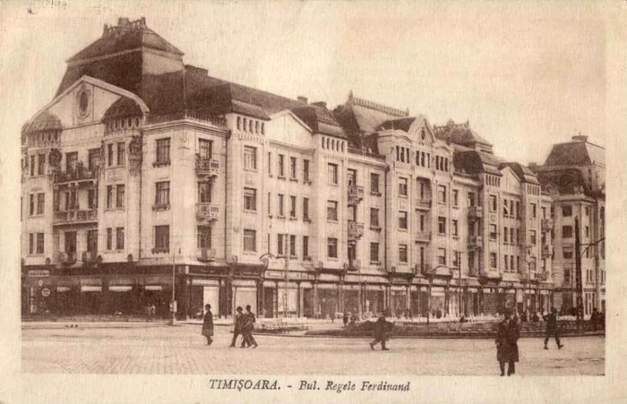 Centrul Timişoarei în anii 50