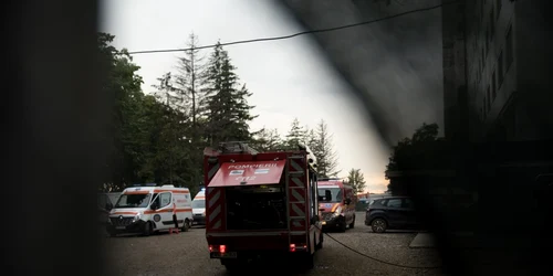 Incendiu la Spitalul Sf. Maria