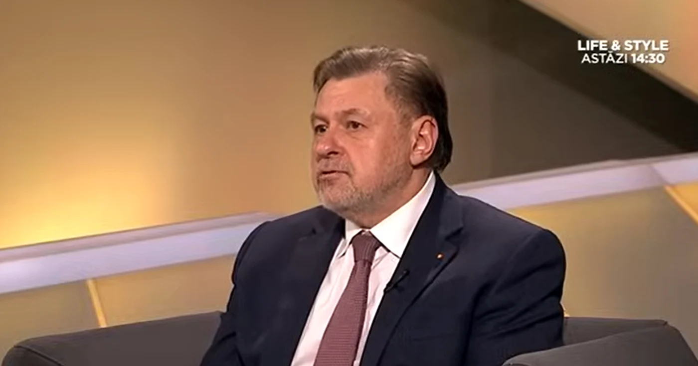 Alexandru Rafila a vorbit despre realizările sale ca ministru. FOTO: captură video YouTube