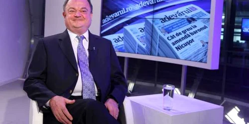 Vasile Blaga la Adevarul Live FOTO Sever Gheorghe 