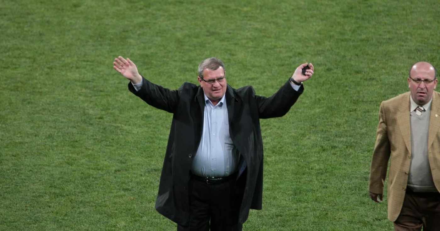 Preşedintele CFR Cluj, Iuliu Mureşan.