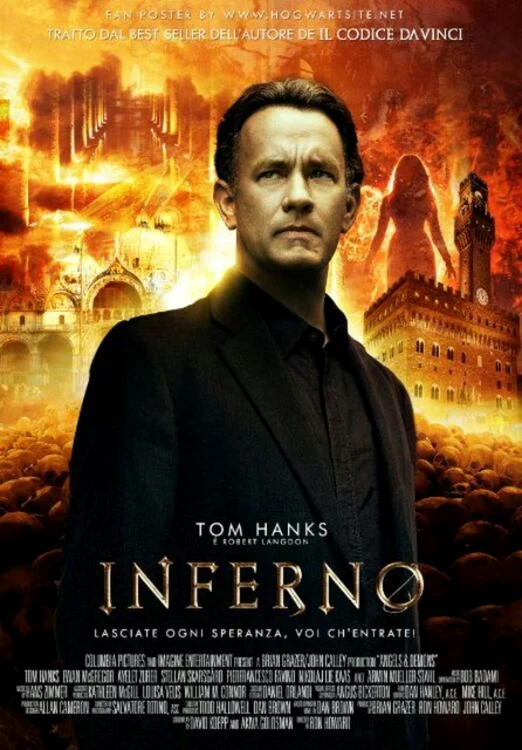 Tom Hanks joacă penru a treia oară rolul profesorului Robert Langdon
