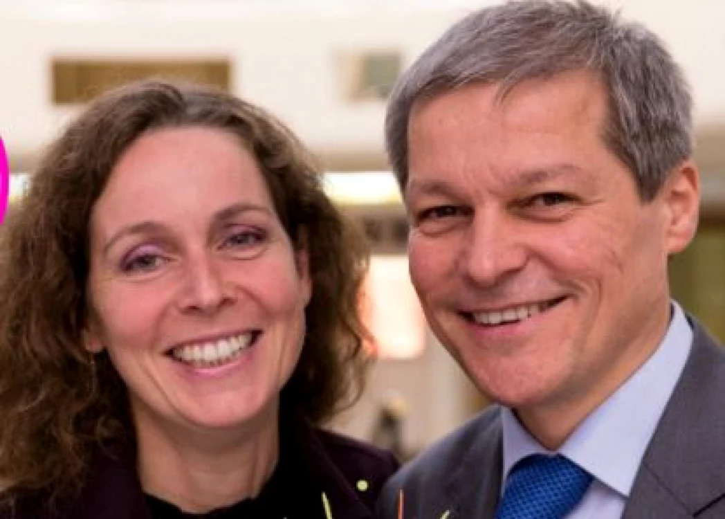 Valerie Cioloş şi Dacian Cioloş FOTO Valerie Cioloş şi Dacian Cioloş / Facebook