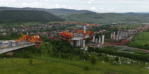 Viaductul Nădășelu de pe Autostrada transilvania  Foto Daniel Guță ADEVĂRUL (12) JPG