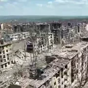 Orasul ucrainean Bakhmut distrus de razboi  Foto Profimedia (1) jpg