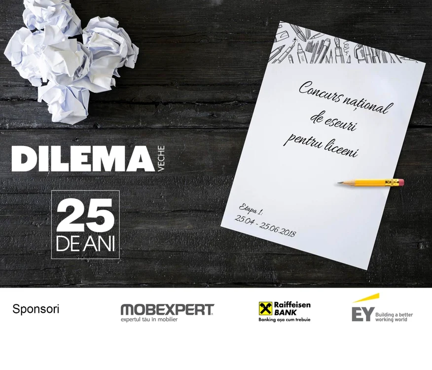 Concurs național de eseuri Dilema veche te premiază jpeg