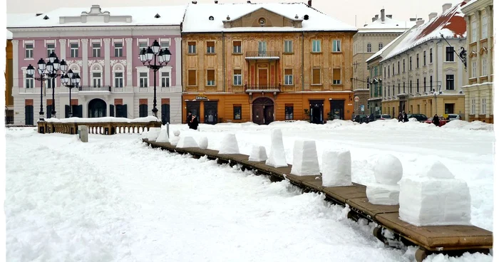 Piața Unirii. FOTO: Anca Buzatu