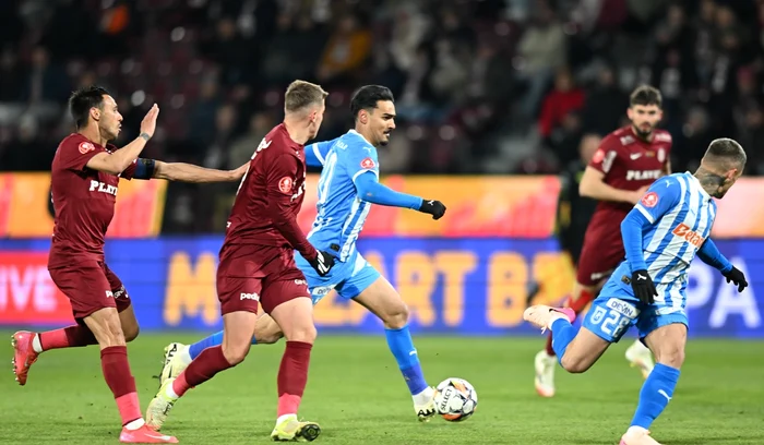 CFR Cluj a avut o seară excelentă în meciul cu CSU Craiova (FOTO: Sportpictures)