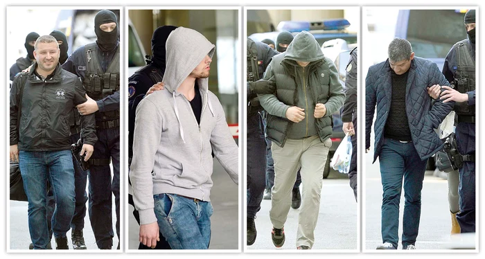 Aceşti patru din infractori au fost săltaţi de mascaţi