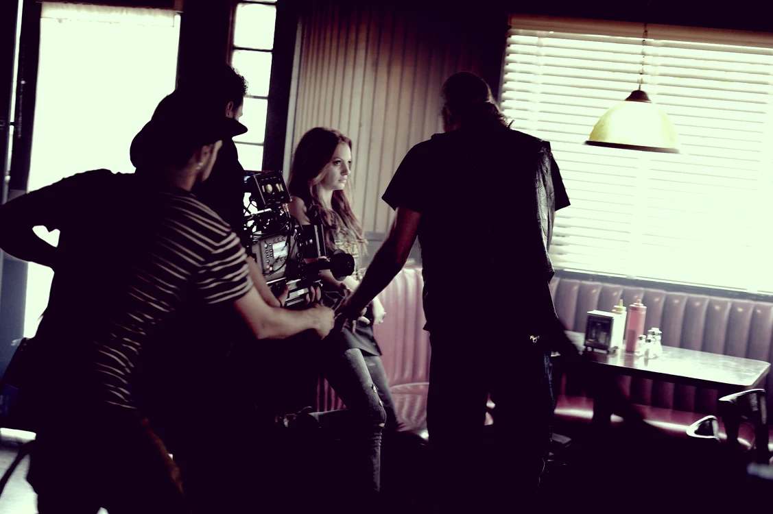 Filmări la noul videoclip