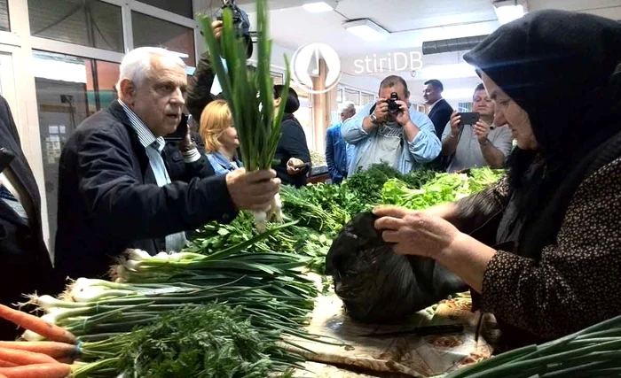 Fostul ministru al agriculturii, Petre Daea (70 de ani) a făcut zeci de vizite în pieţele din taotă ţara