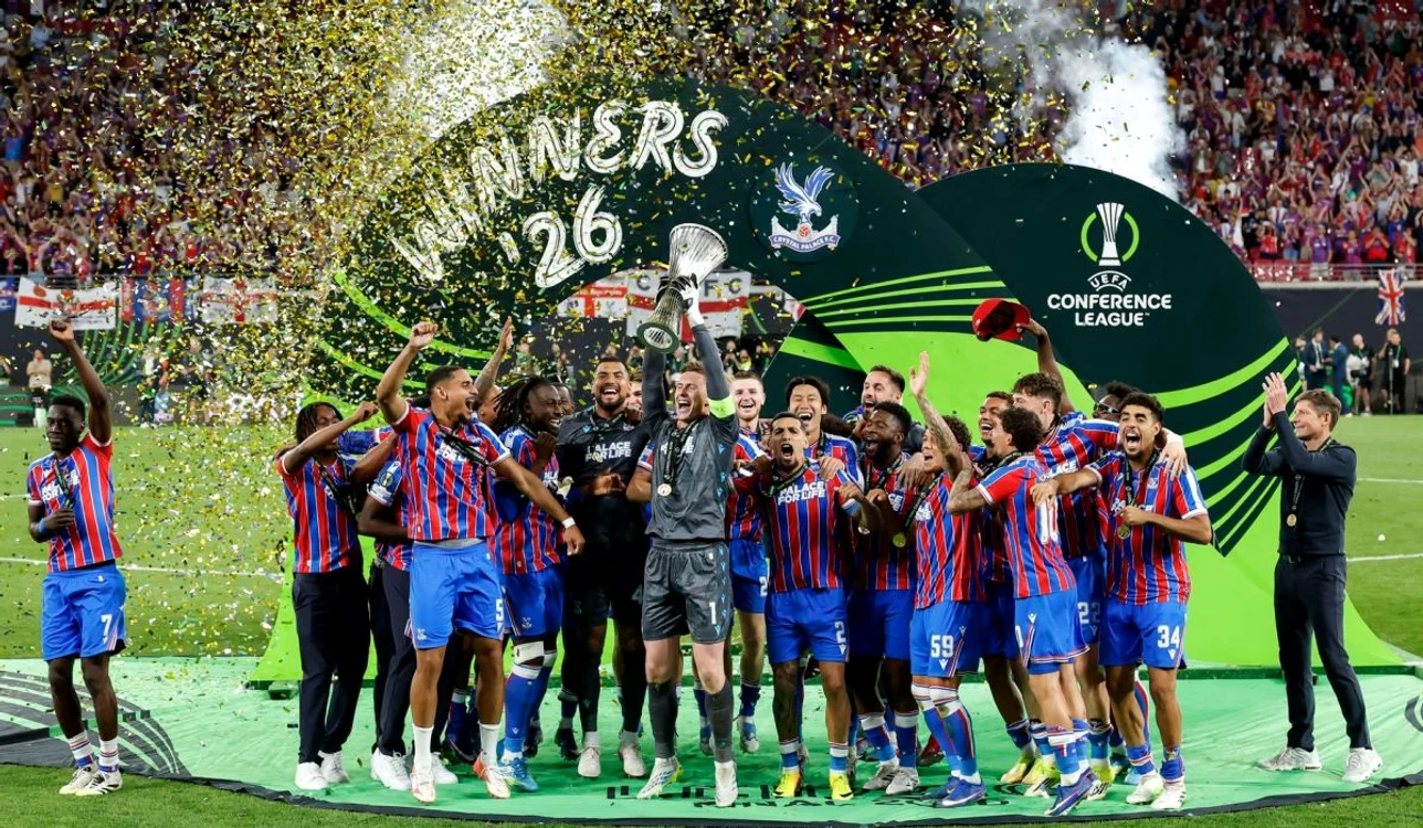 Crystal Palace a cucerit primul trofeu european din istorie (FOTO: EPA)