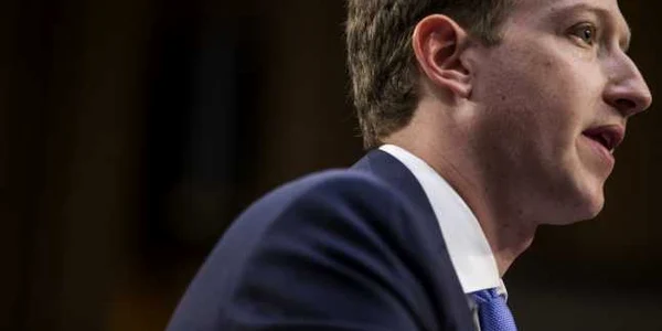 Directorul Executiv al Facebook Mark Zuckerberg audiat în Senatul american FOTO Guliver / Getty Images / Zach Gibson