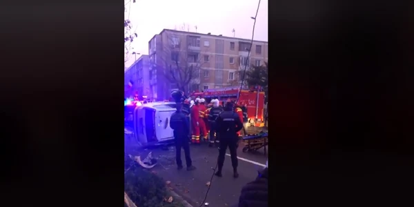 accident primarie baia mare. foto facebook