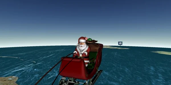 Mos Craciun urmarit de NORAD FOTO Captura Norad