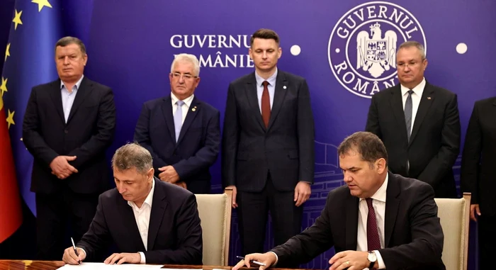 Semnarea contractului a avut loc la Ministerul Dezvoltării FOTO Facebook Municipiul Slobozia