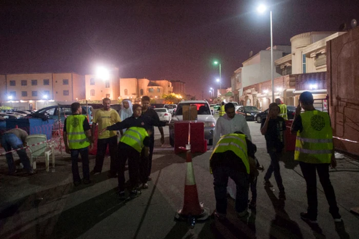 Locul atacului armat din estul Arabiei Saudite FOTO AFP