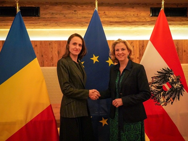 Ministrul Oana Țoiu s-a întâlnit cu omologul austriac la Forumul European de la Alpbach. Ce au discutat